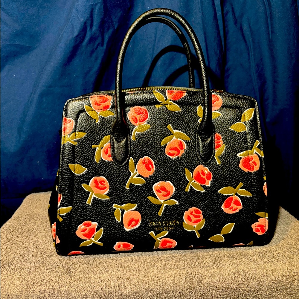 Kate Spade Knott Ditsy Rose Medium Satchel